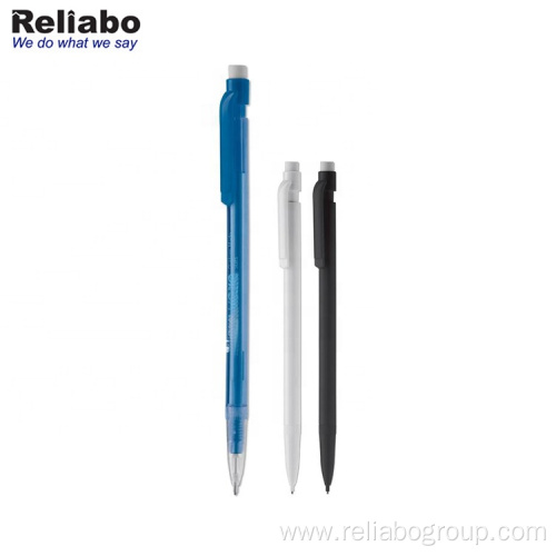 Plastic Retractable Transparent Colorful Mechanical Pencil